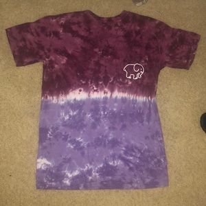 Ivory ella tie dye ombré t shirt